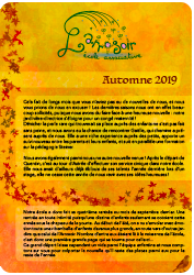 Newsletter Automne 2019 Arrosoir