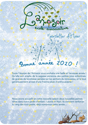 Newsletter Hiver 2020